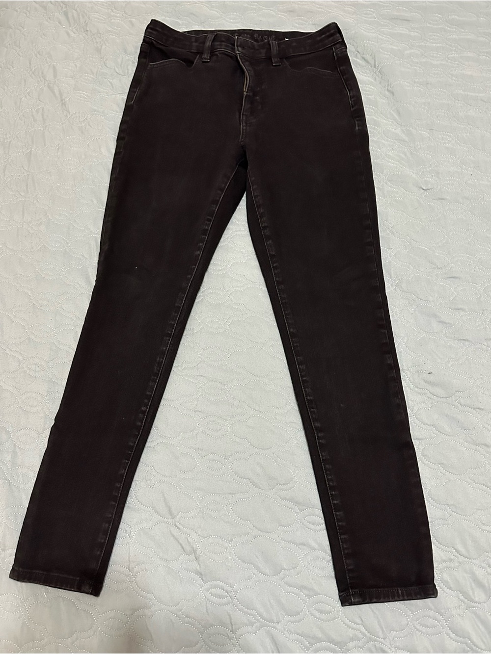 American Eagle Outfitters Dream Jeans - Black - Size 8 SHORT